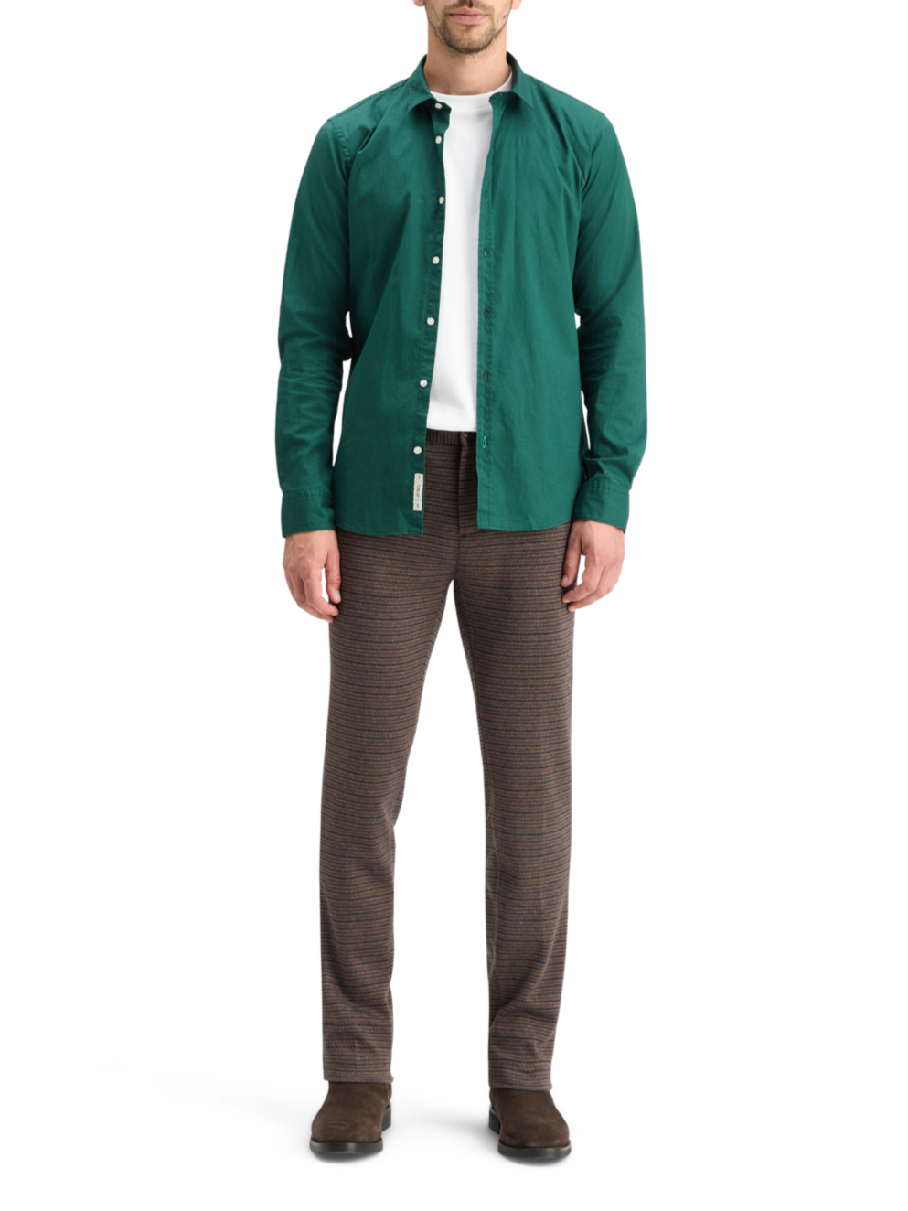 Mott - knitted slim fit chino