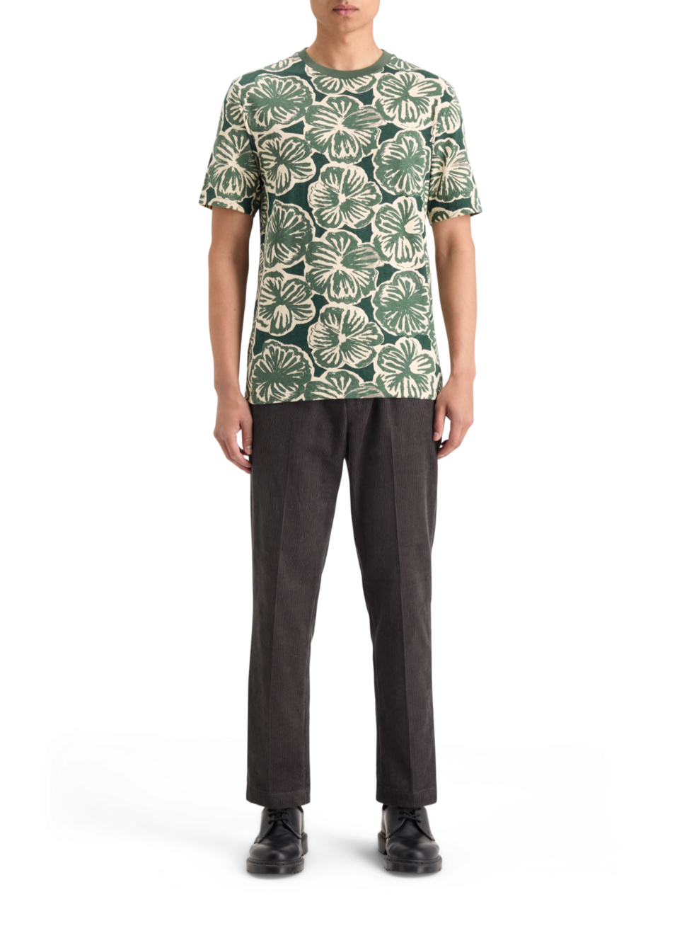 “Scotch & Soda” オールオーバープリントTシャツ Scotch & Soda”オールオーバープリントTシャツ Green/Flower