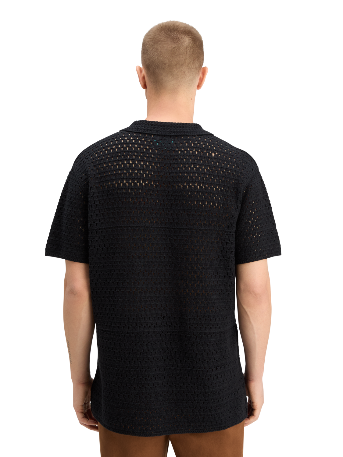 JOE JONAS X SCOTCH SODA CROCHET POLO SHORT SLEEVE