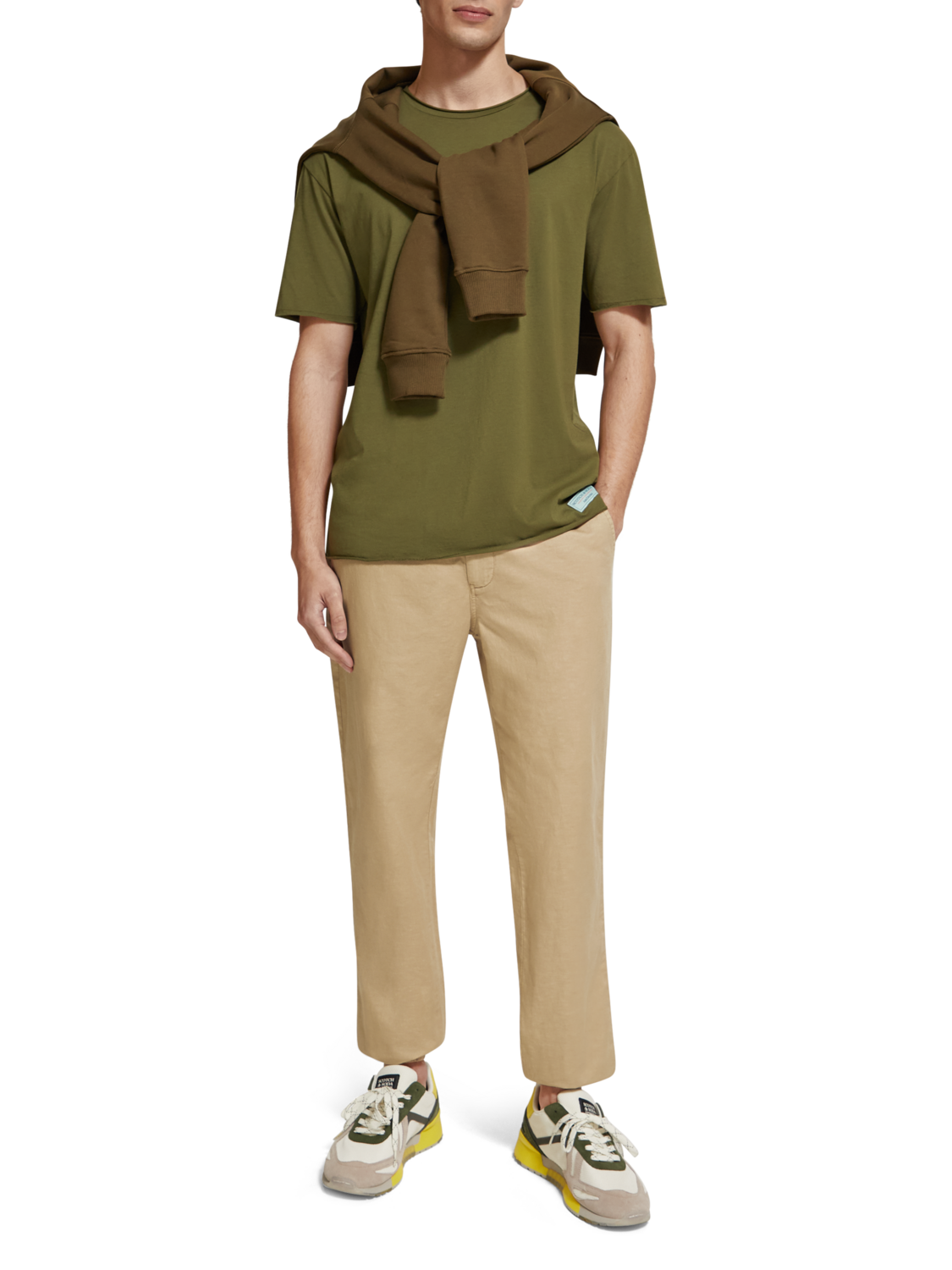 SEASONAL - GARMENT-DYED JOGGER CHINO