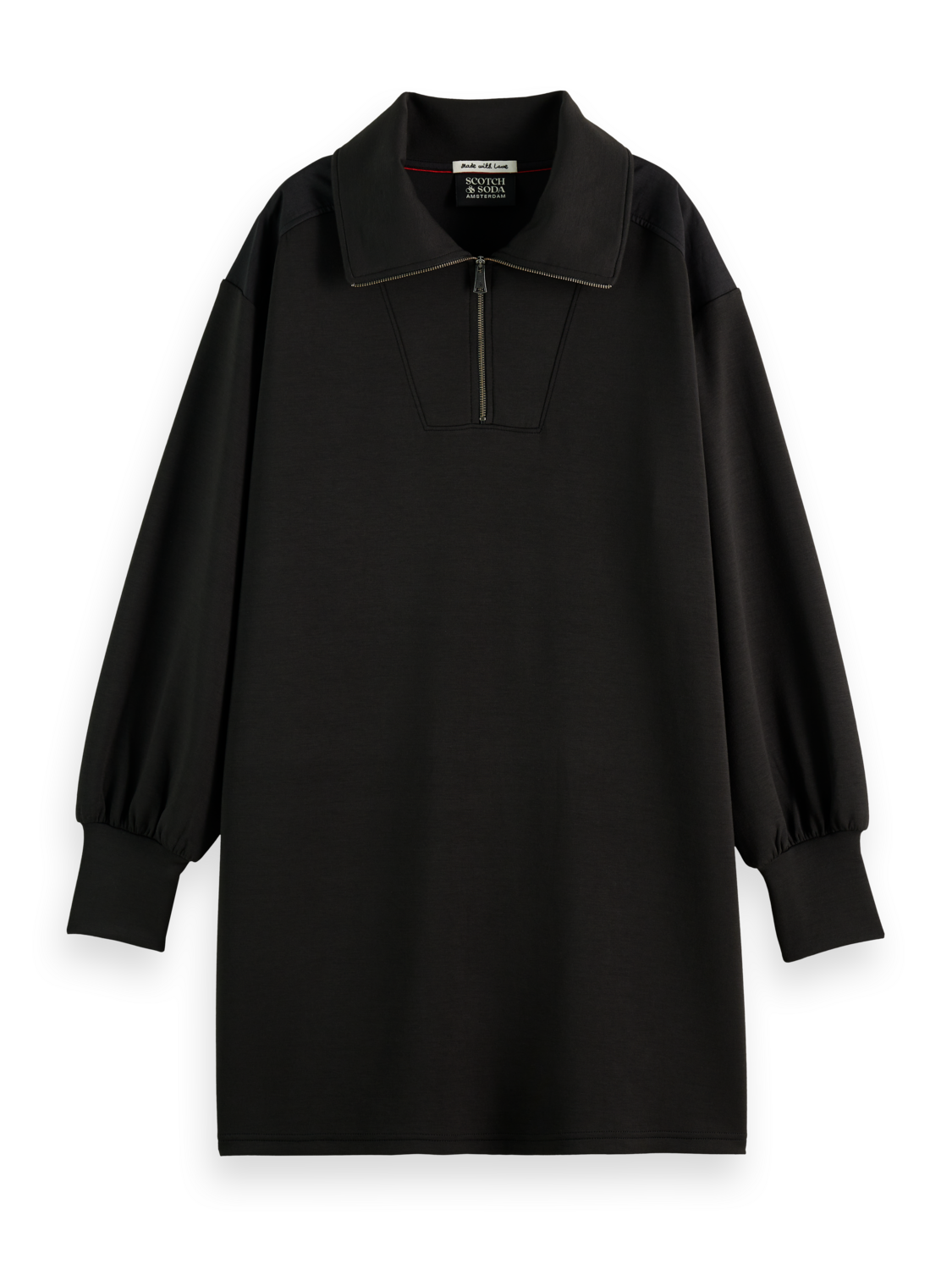 MODAL UTILITY ZIP UP DRESS