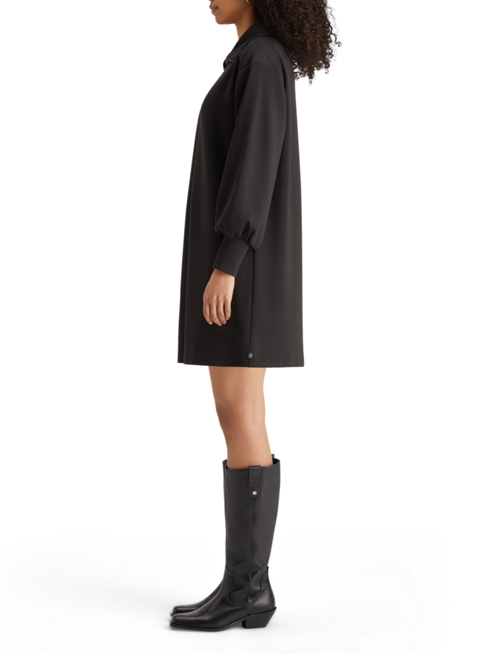 MODAL UTILITY ZIP UP DRESS
