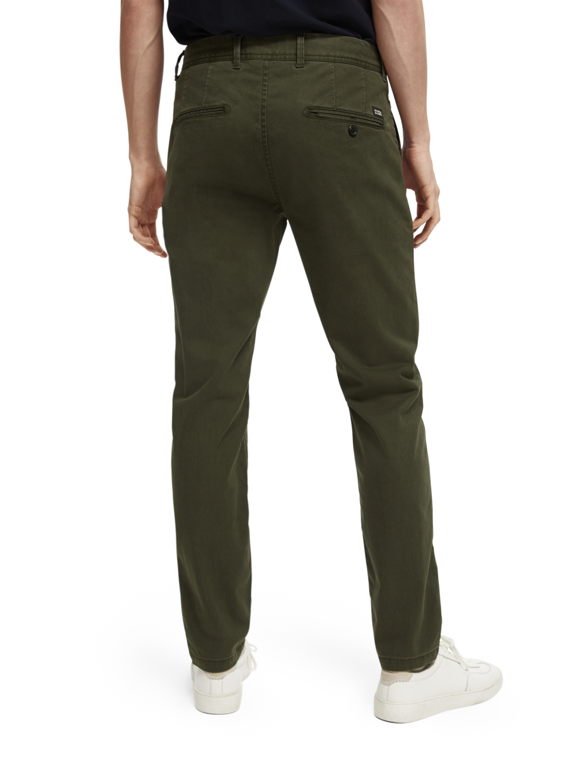 ESSENTIALS - STUART REGULAR SLIM-FIT CHINO