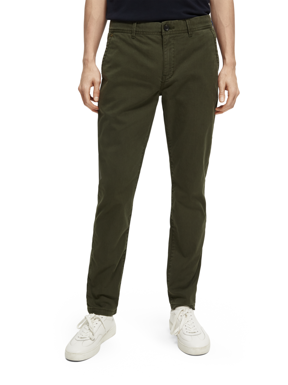 ESSENTIALS - STUART REGULAR SLIM-FIT CHINO