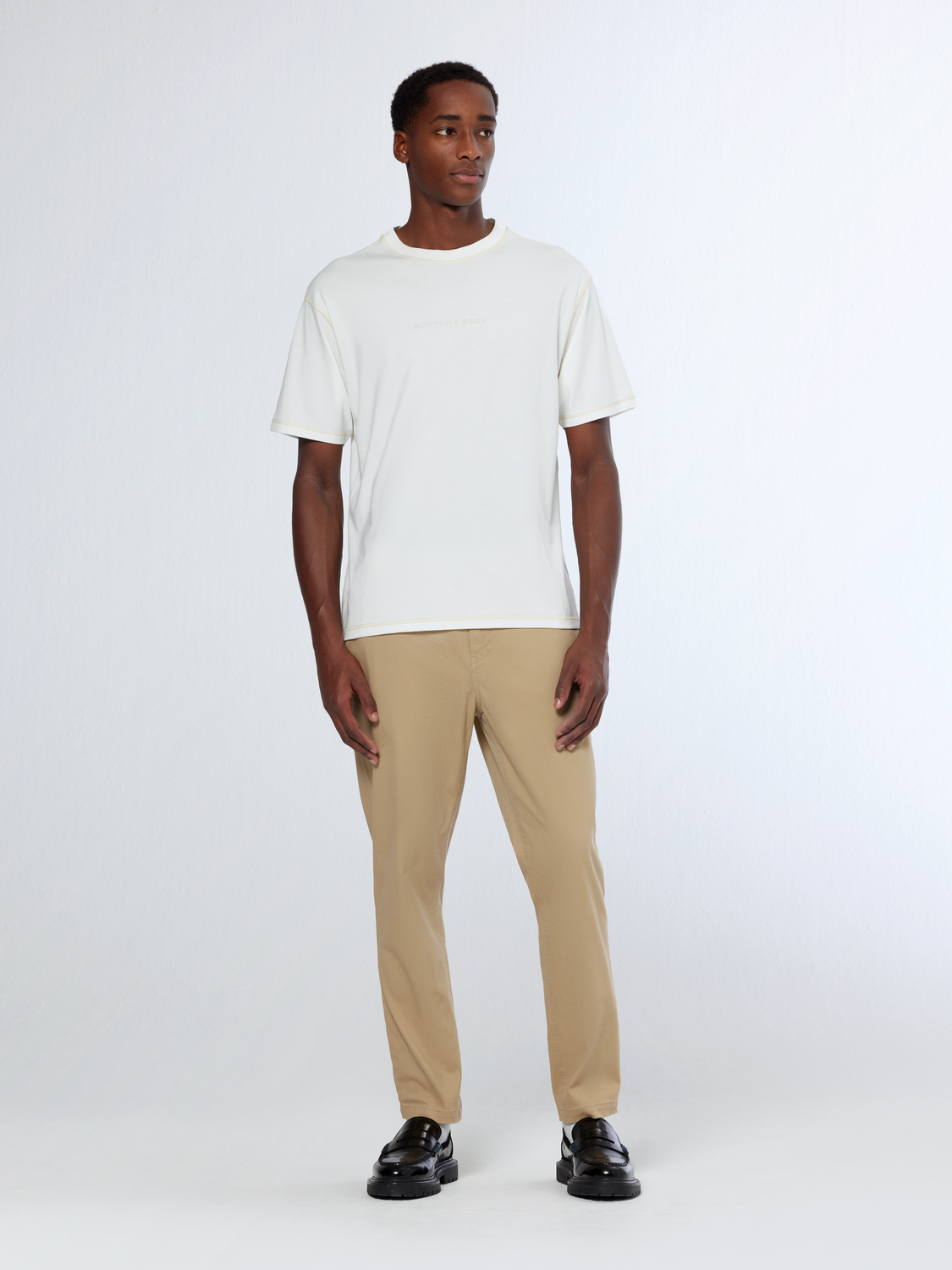 Essentials DRIFT COTTON-BLEND TWILL CHINO