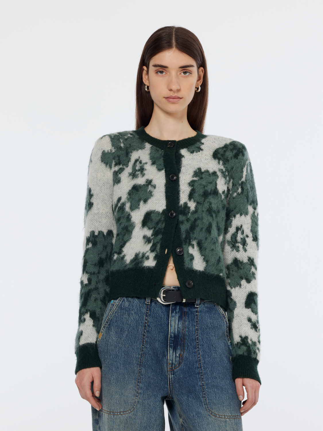 Jacquard cardigan