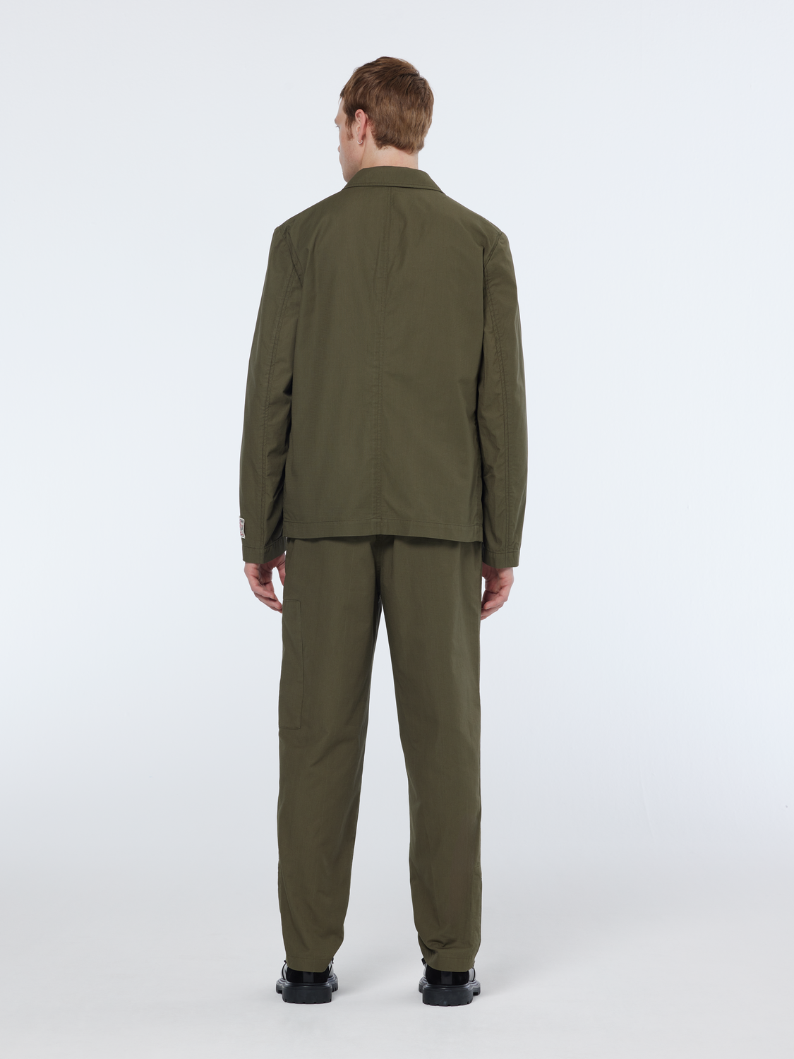 military relaxed blazer
