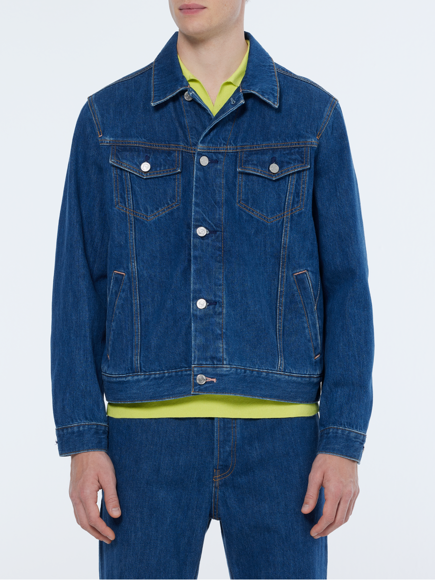 Denim trucker jacket – Scotch Soda Amsterdam - Main Image