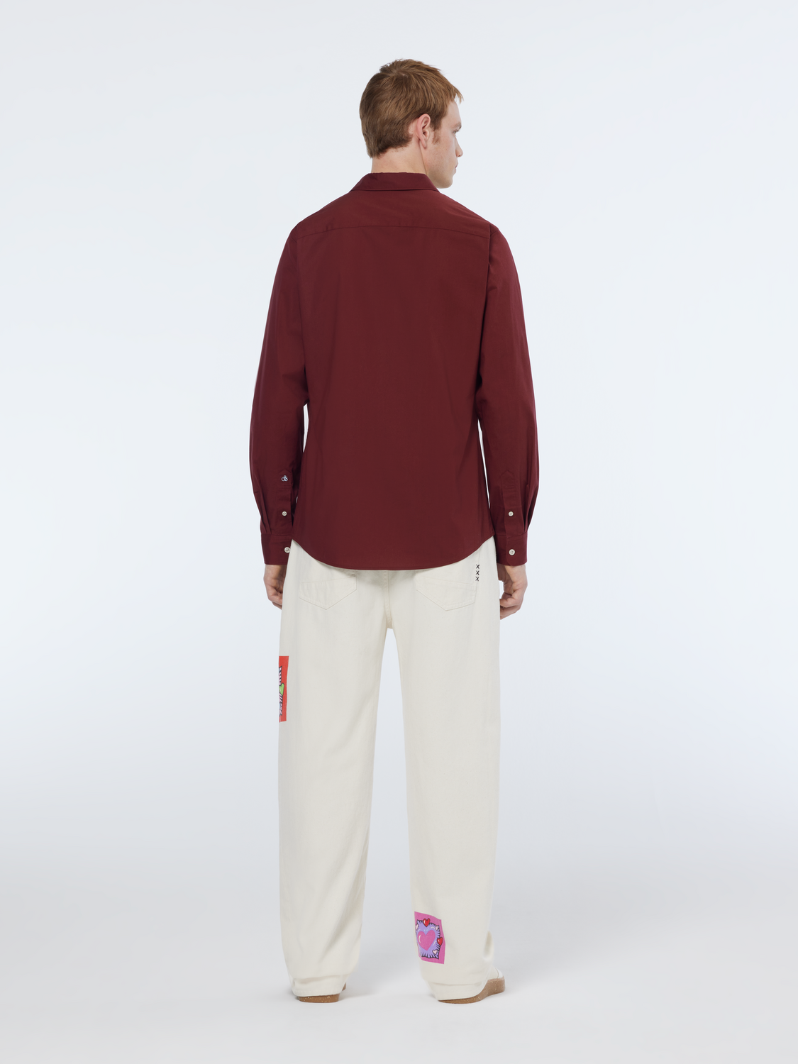 Seasonal Essentials Slim poplin shirt