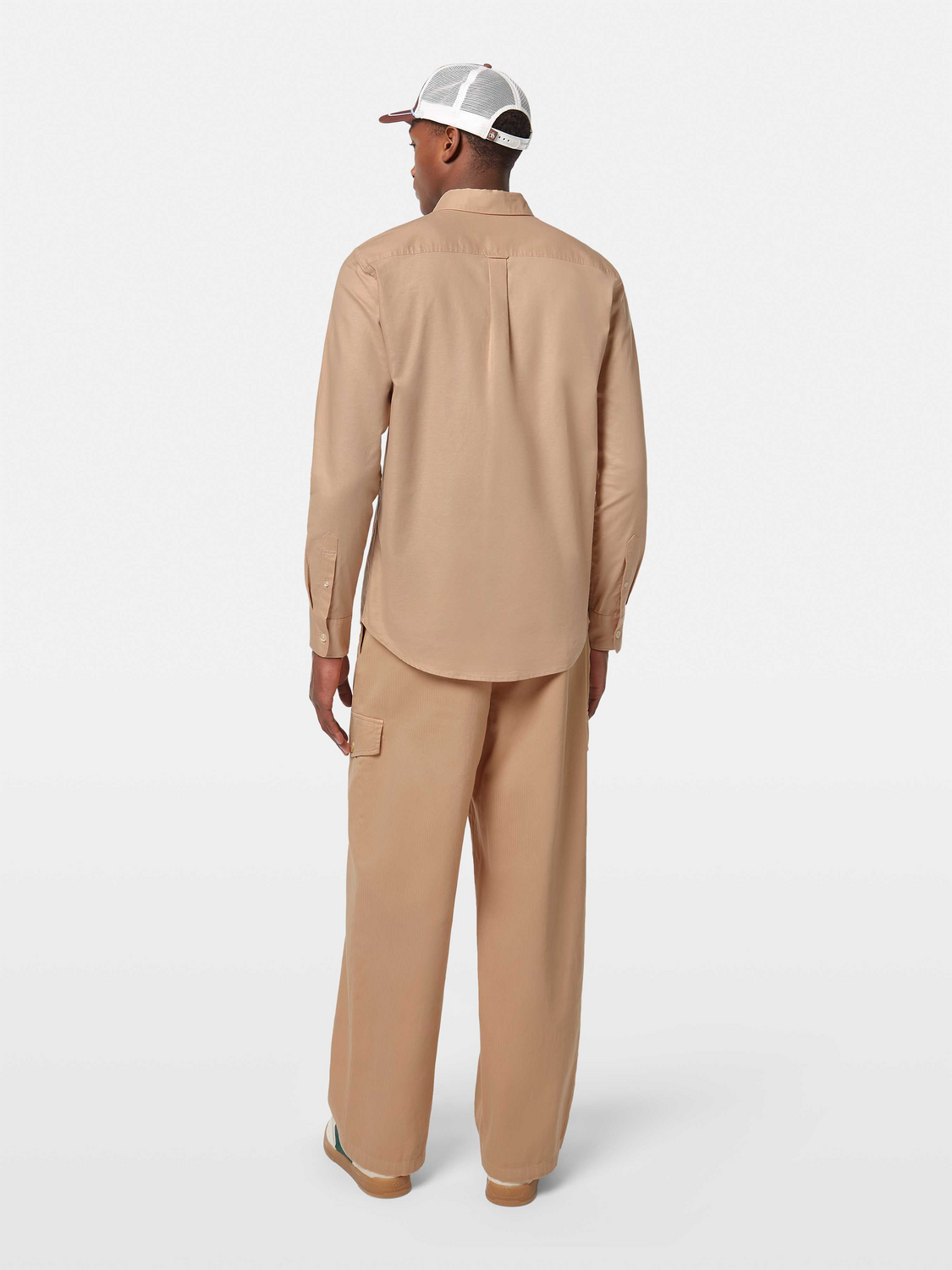 Seasonal core - Regular fit solid oxford shirt