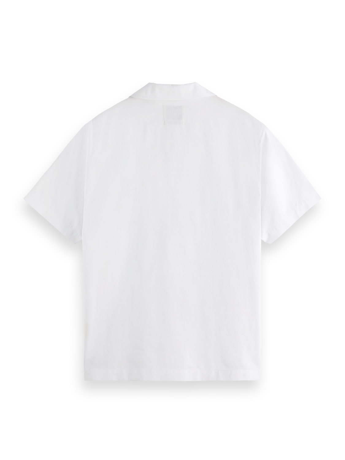 Short Sleeve linen blend shirt