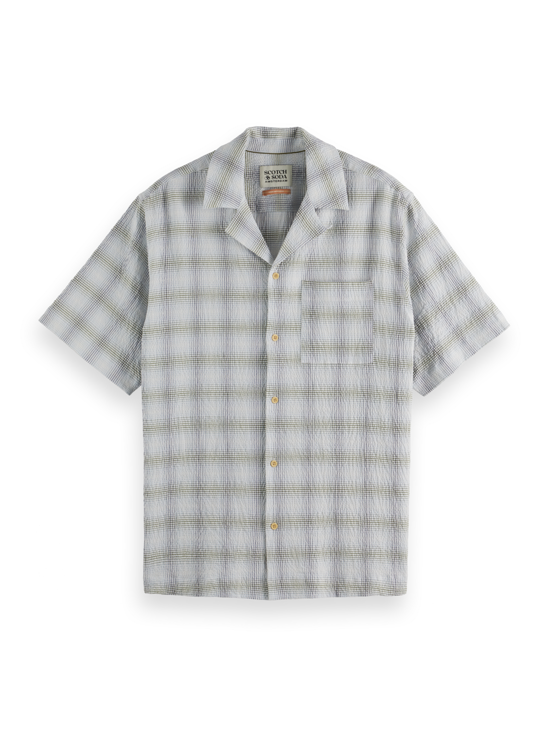 Checked Short Sleeve Shirt