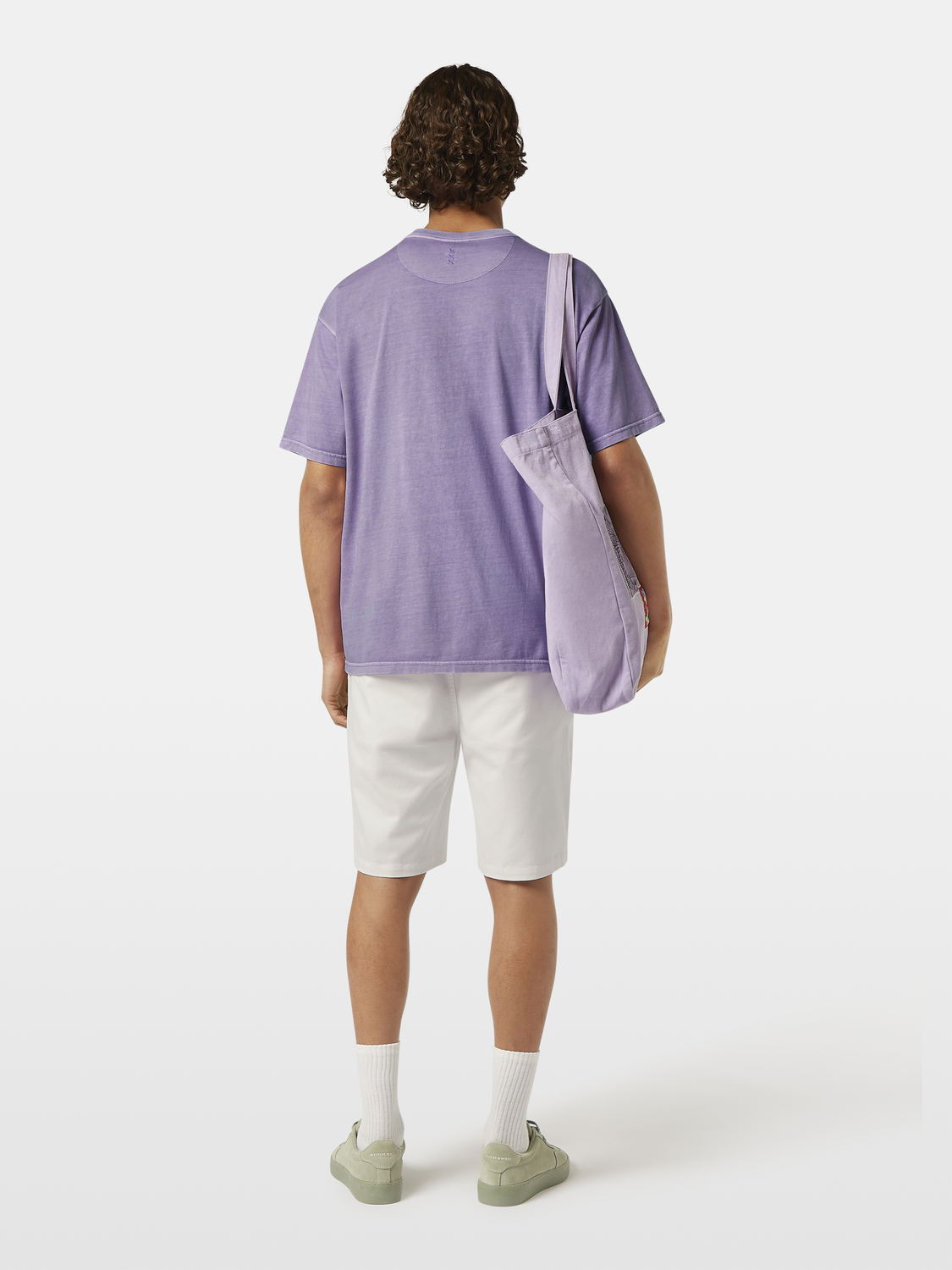 3 crosses garment-dyed T-shirt