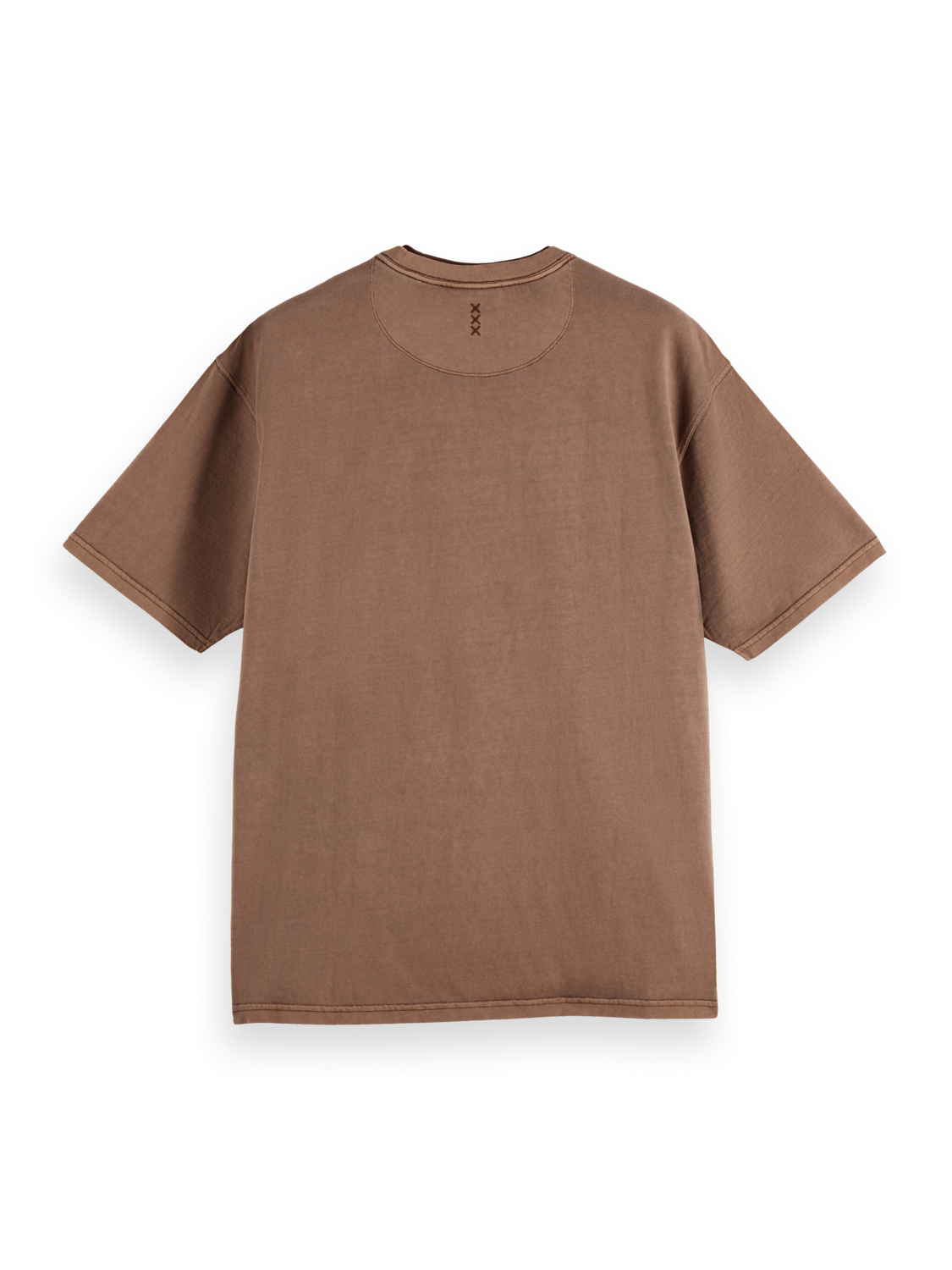 3 crosses garment-dyed T-shirt