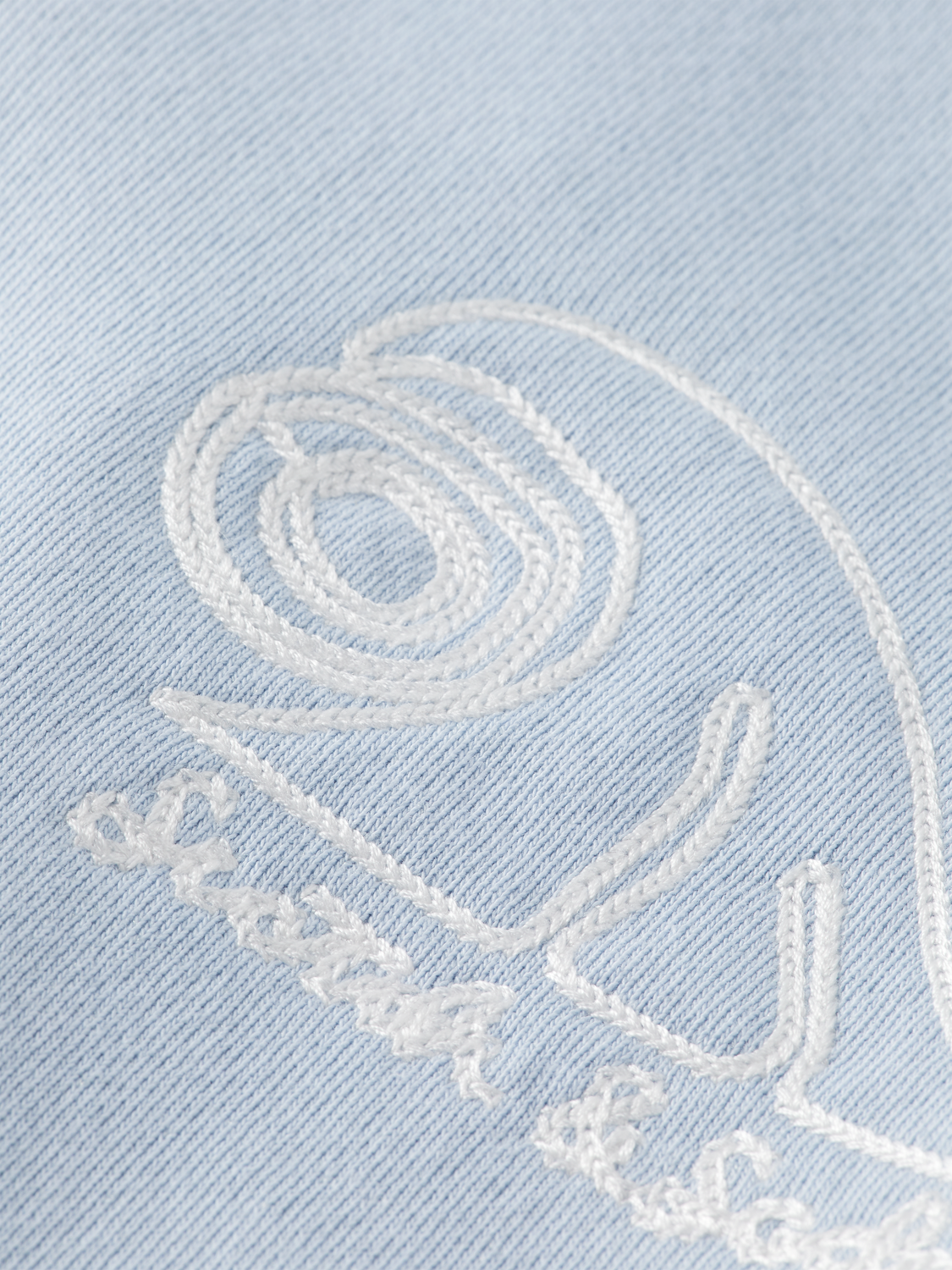 embroidered sweatshirt