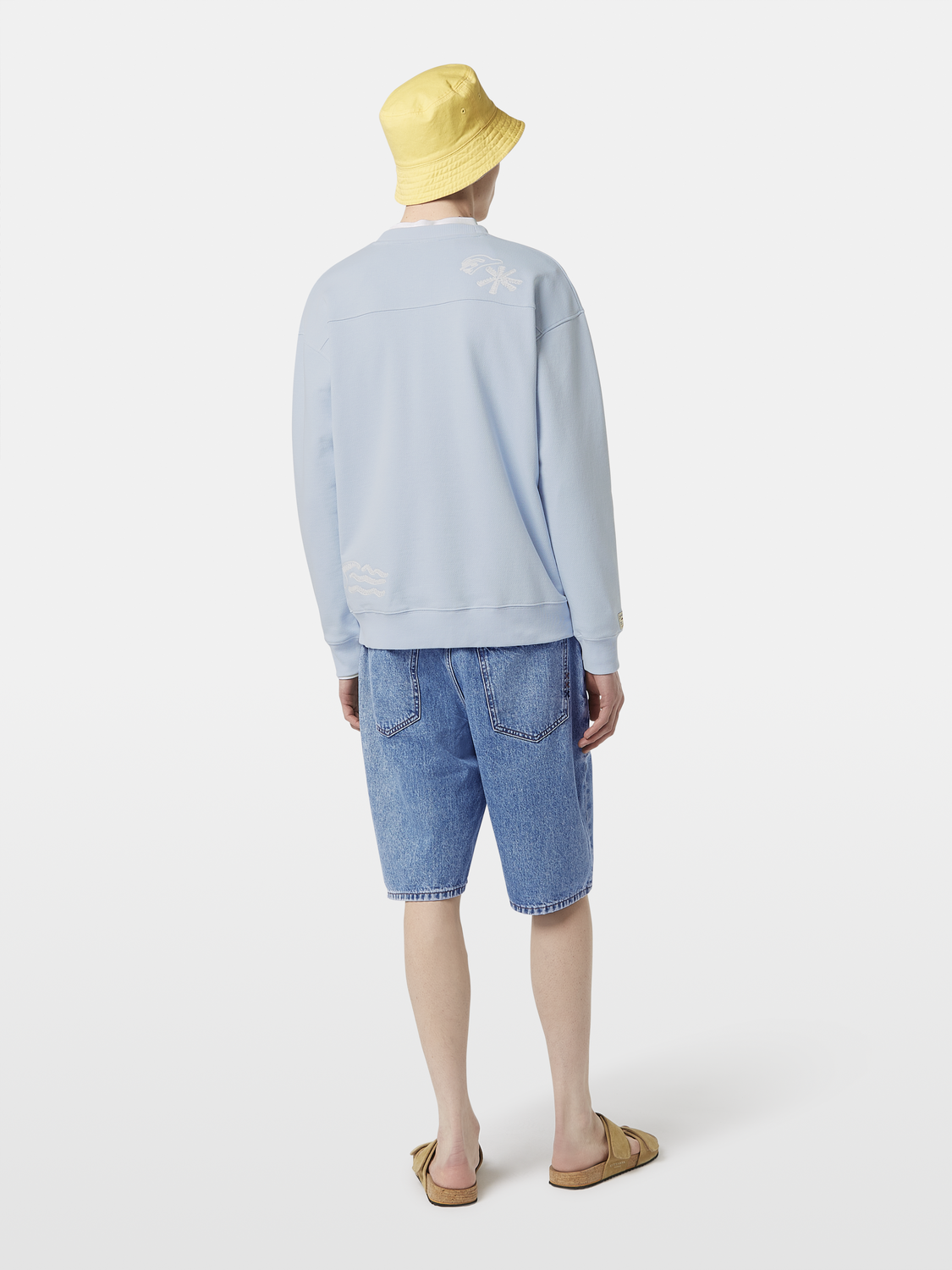 embroidered sweatshirt