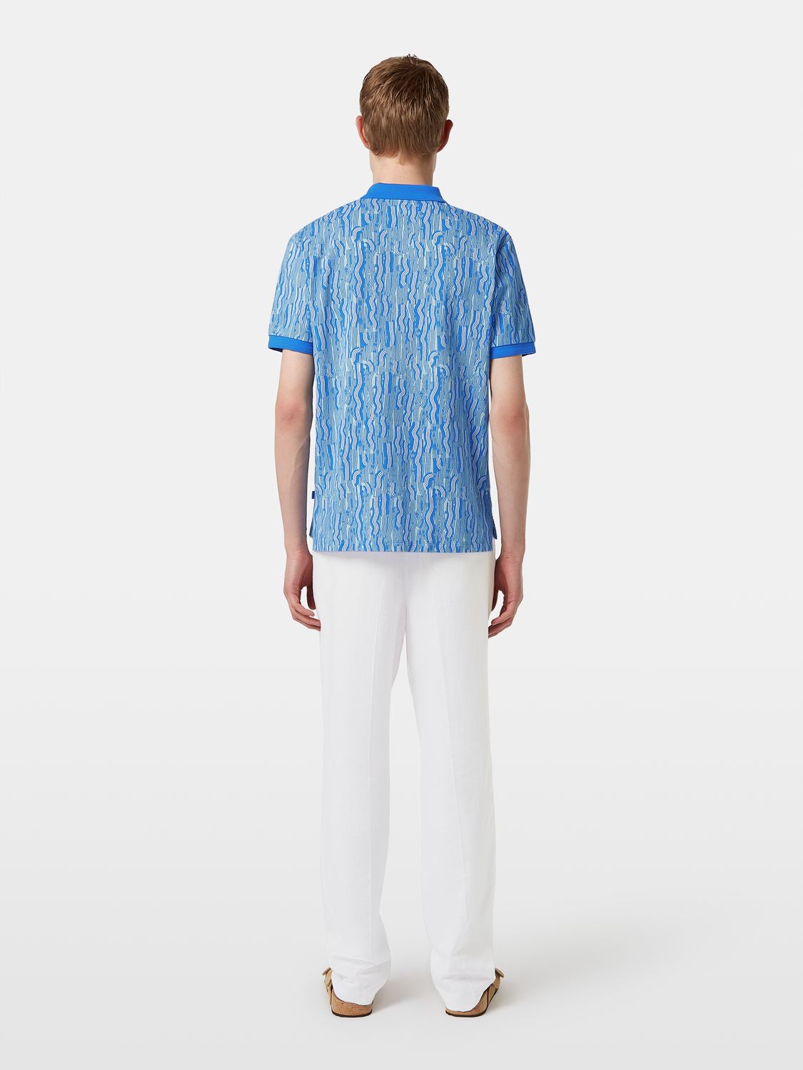 Printed polo