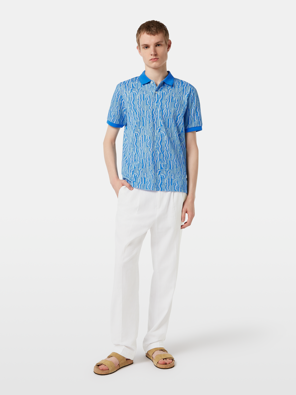 Printed polo