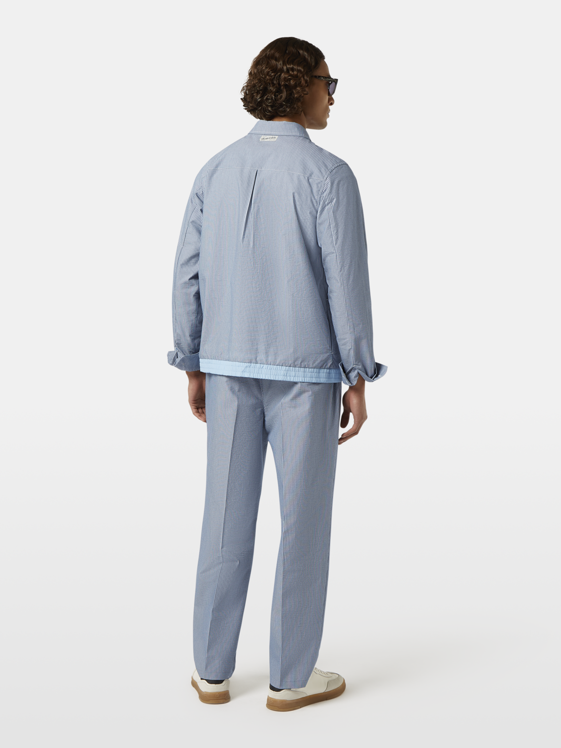 Seersucker Overshirt