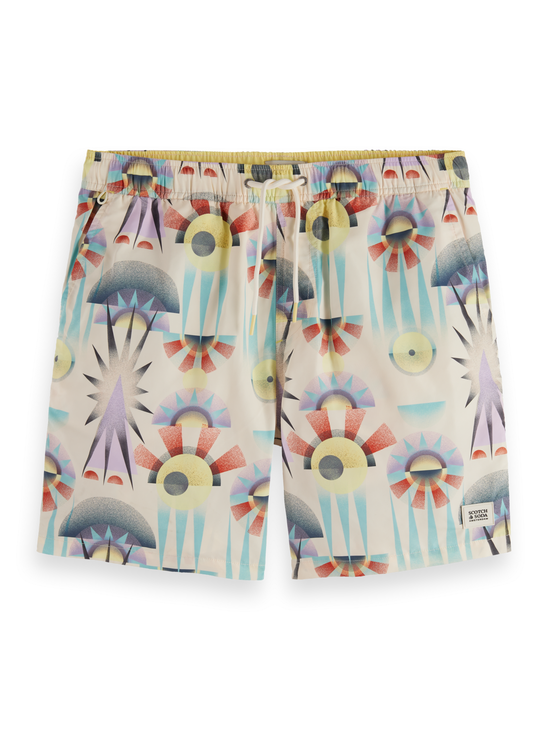 Printed swim shorts