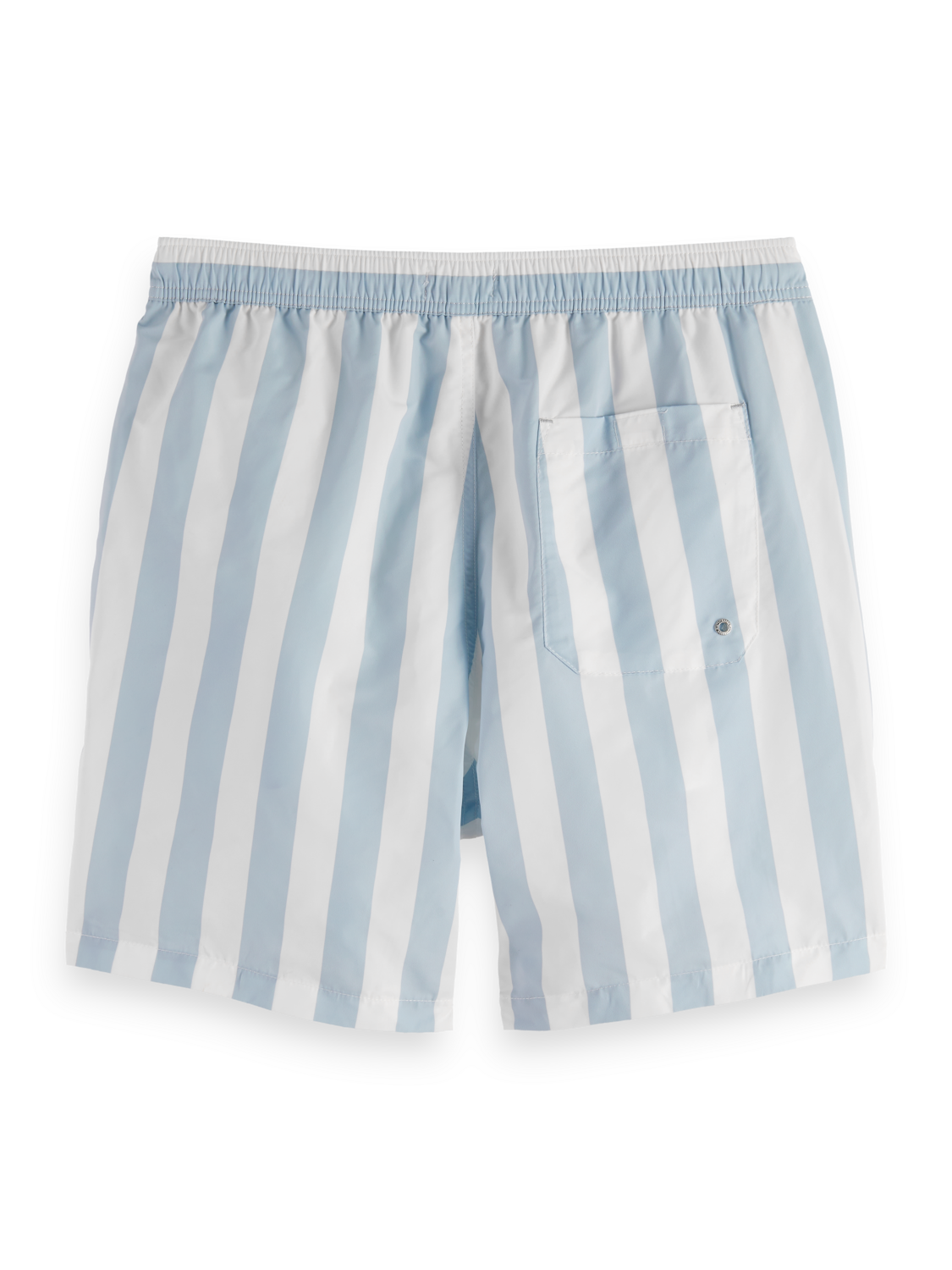Striped swim shorts
