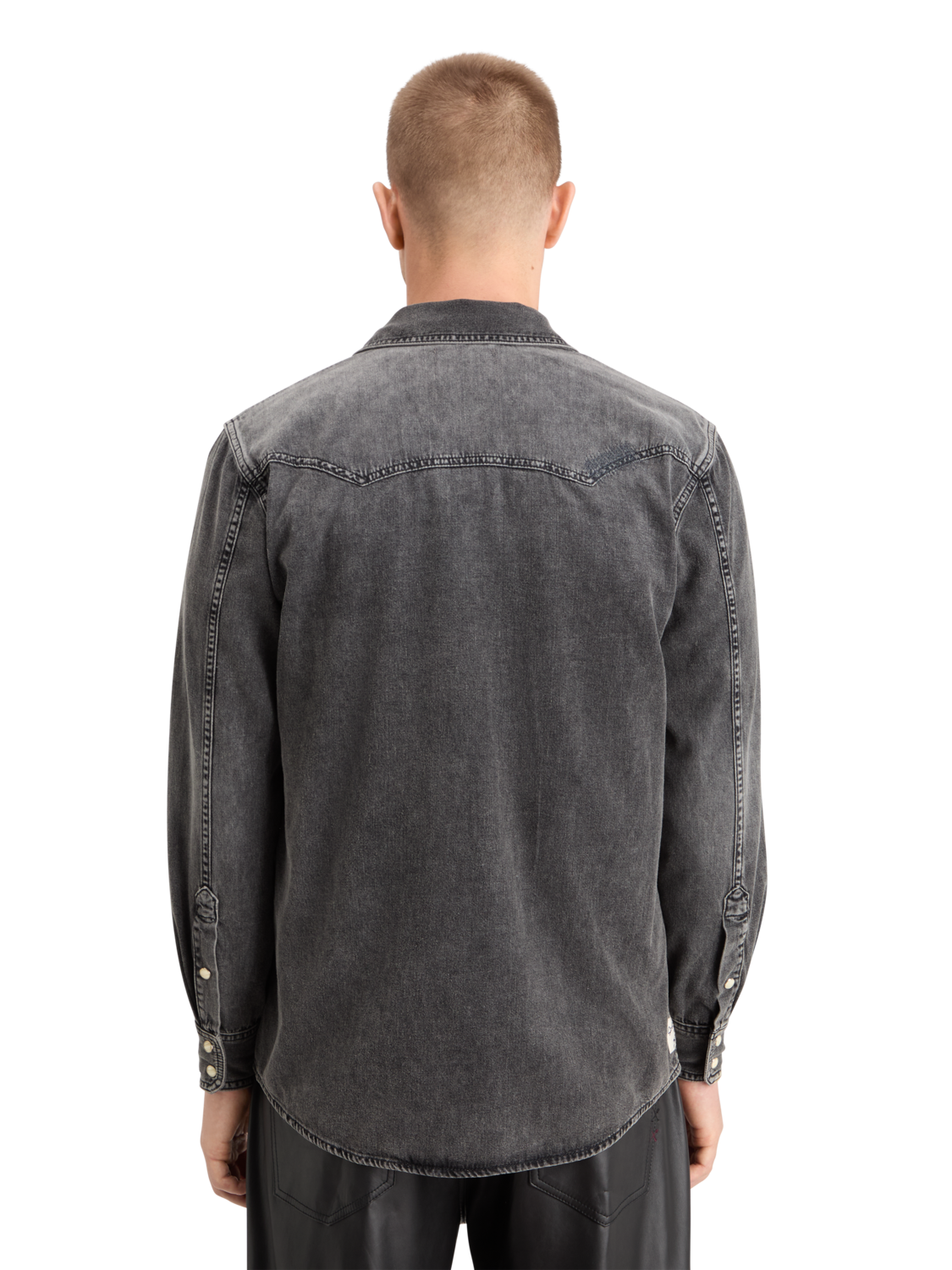 JOE JONAS X SCOTCH SODA WESTERN SHIRT - VINTAGE BLACK