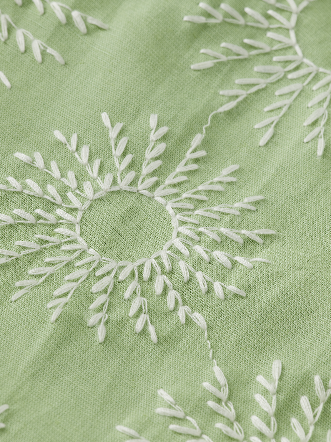 Embroidered Bermuda Shorts