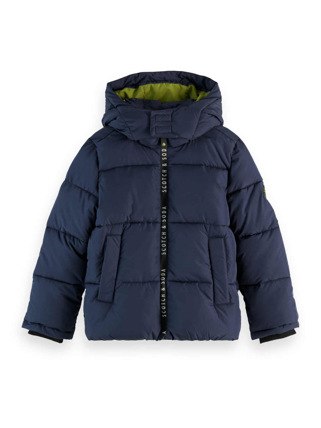 Boys Short hooded puffer jacket