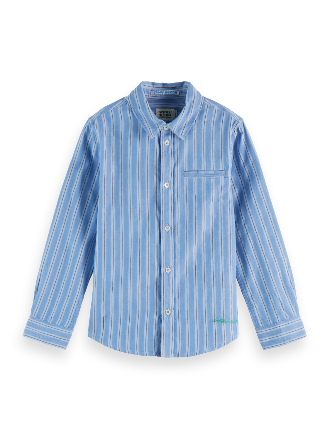 Boys Regular classic yarn-dyed shirt