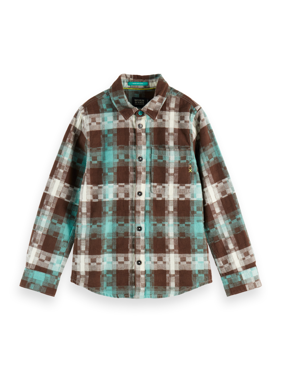 Boys Flannel checked shirt