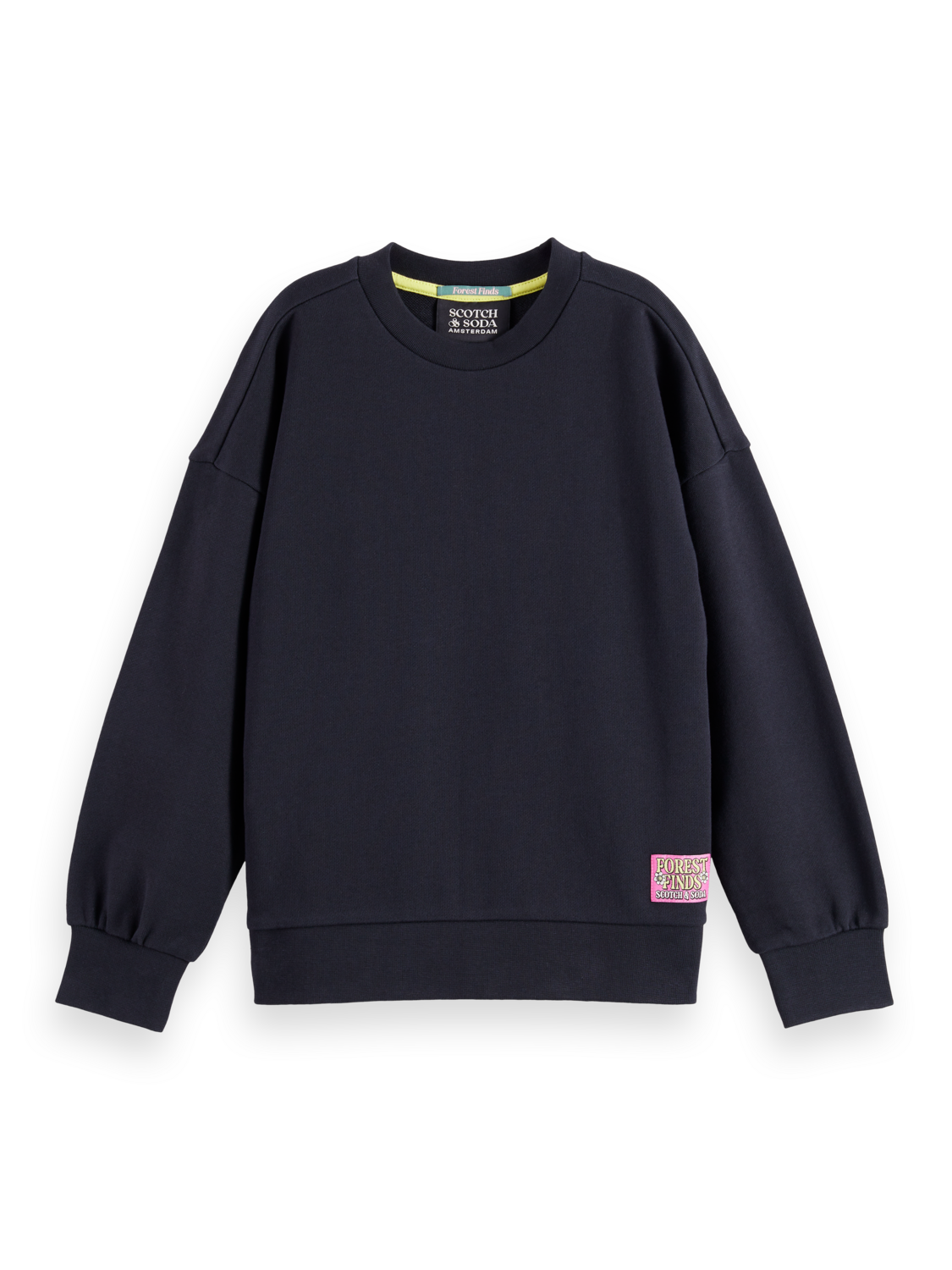 Girls Loose artwork sweatshirt