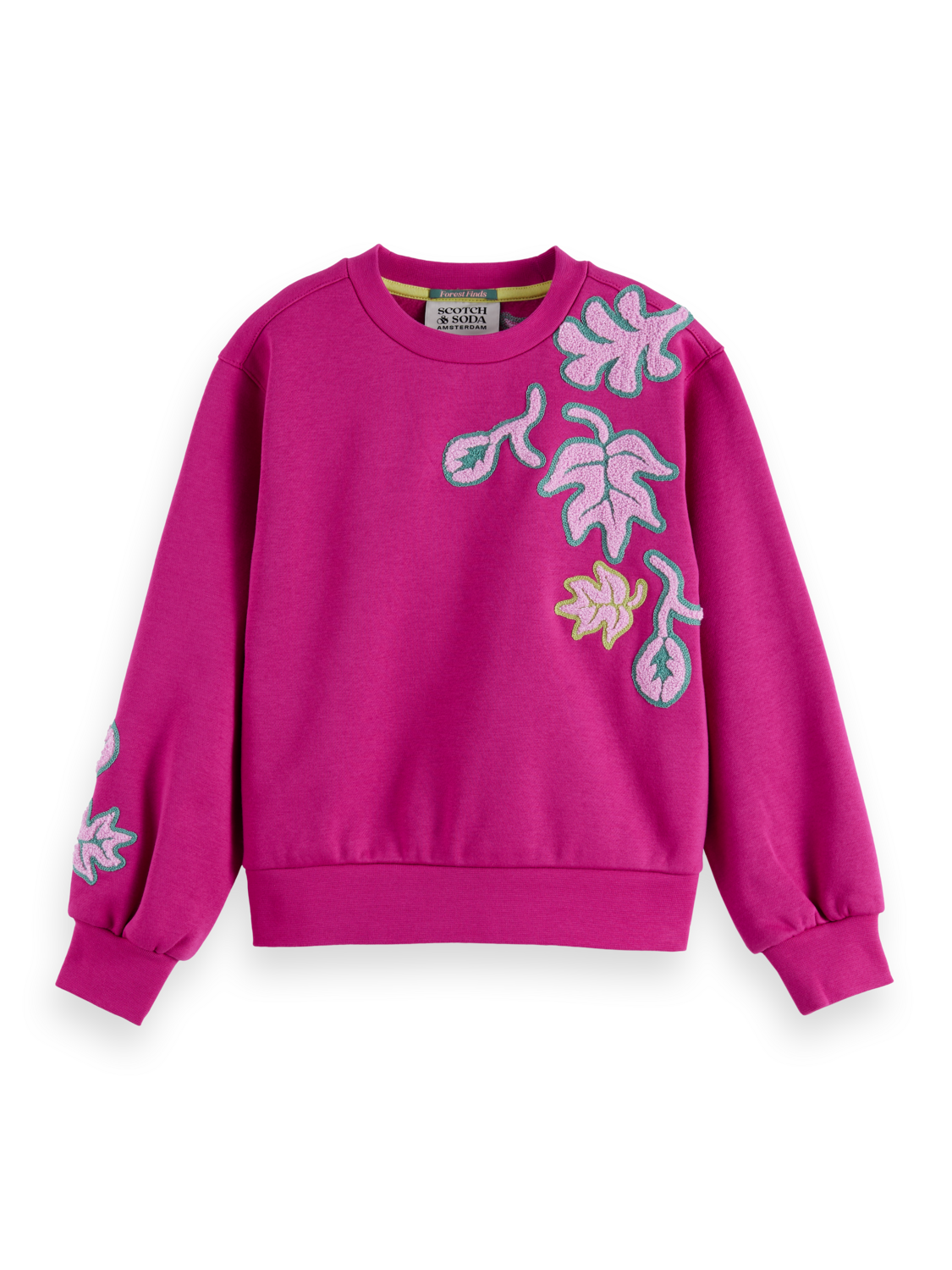 Girls Relaxed embroidered sweatshirt