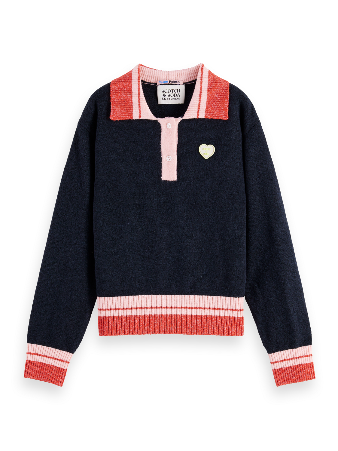 Girls Sporty logo pullover