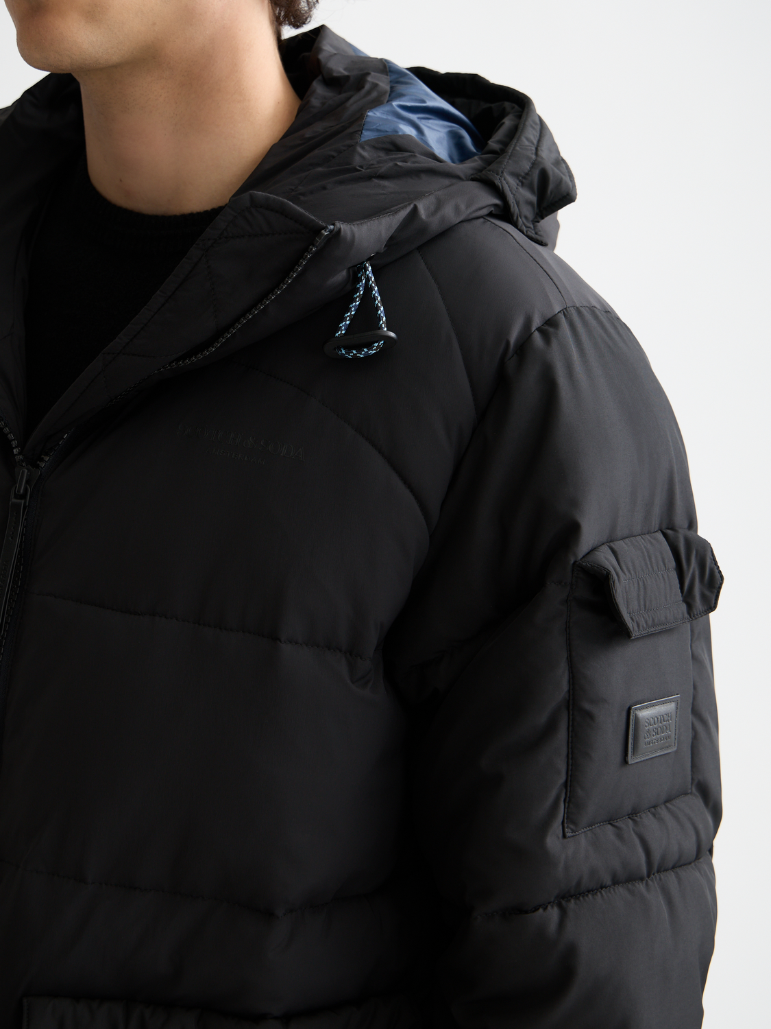 Long puffer jacket
