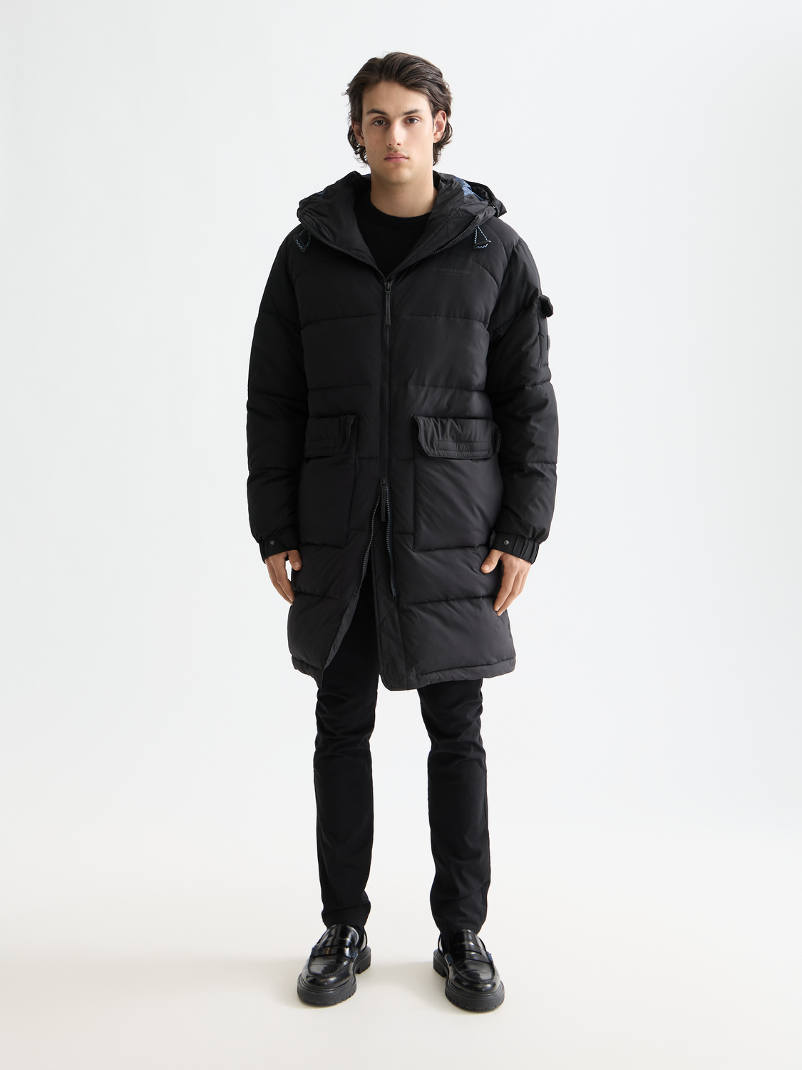 Long puffer jacket