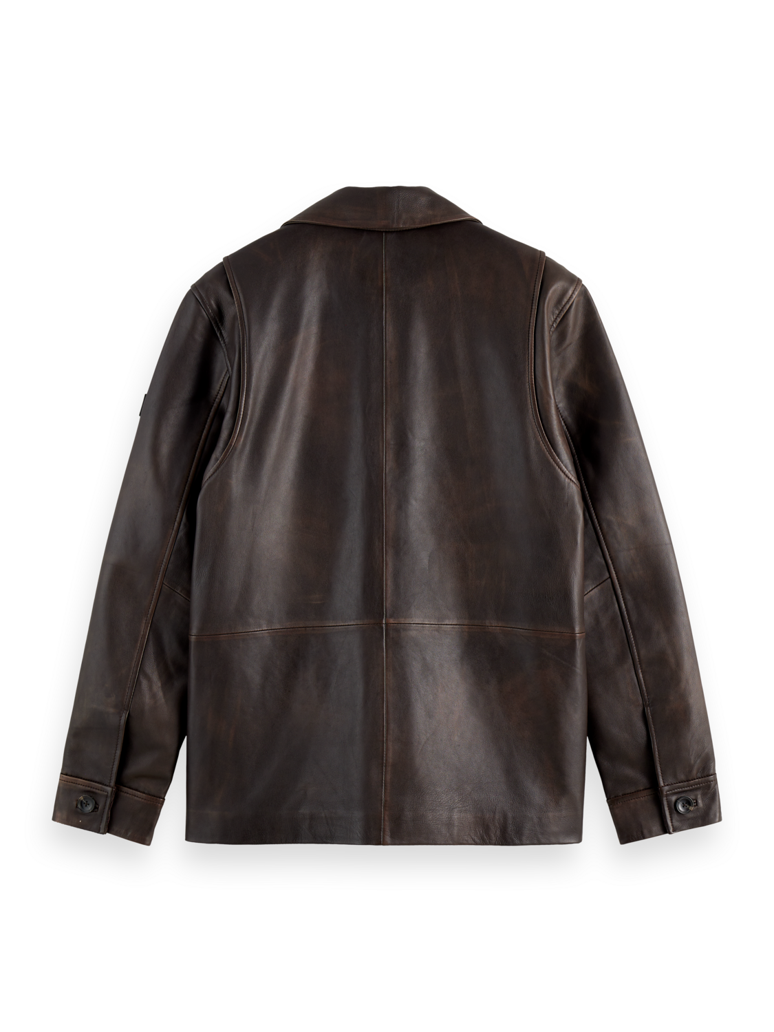 Vintage leather blazer
