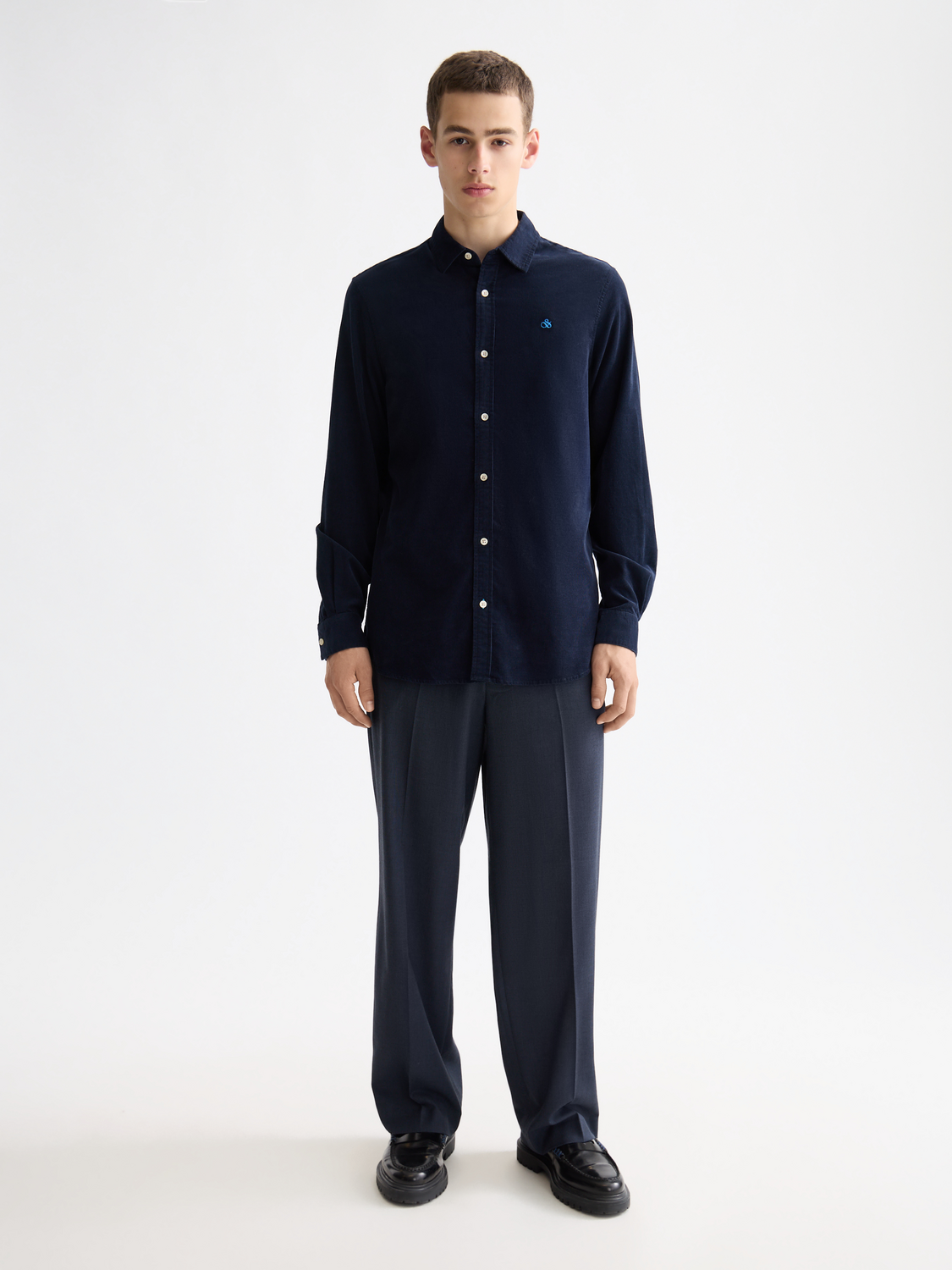 Regular corduroy shirt