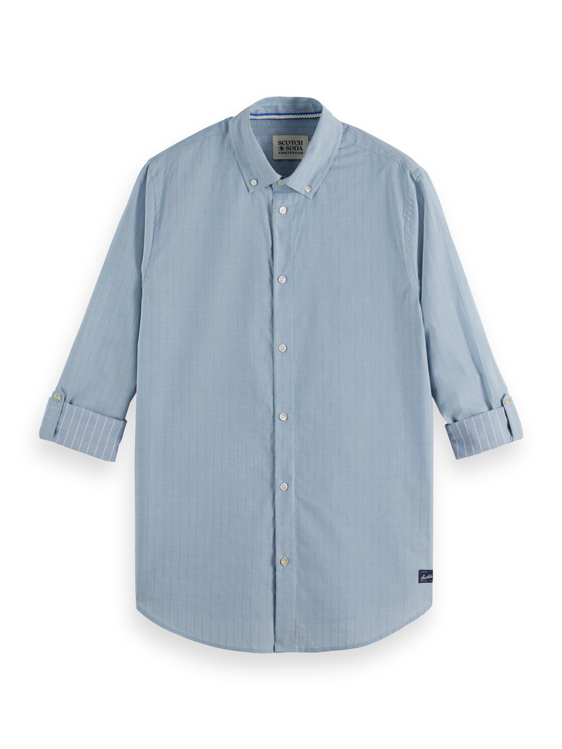 Yarn-dyed stripe shirt