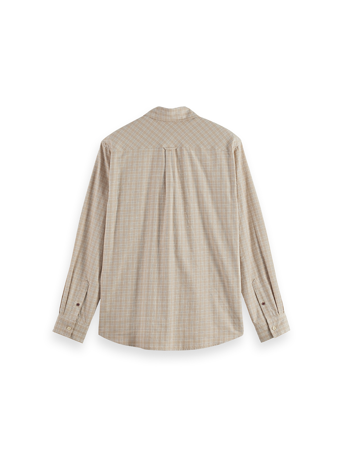 Lightweight flannel checked shirt