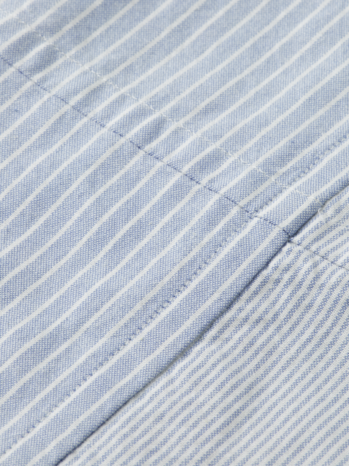 Patchwork relaxed oxford shirt