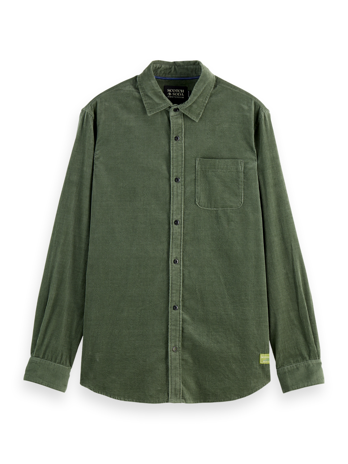 Regular corduroy shirt