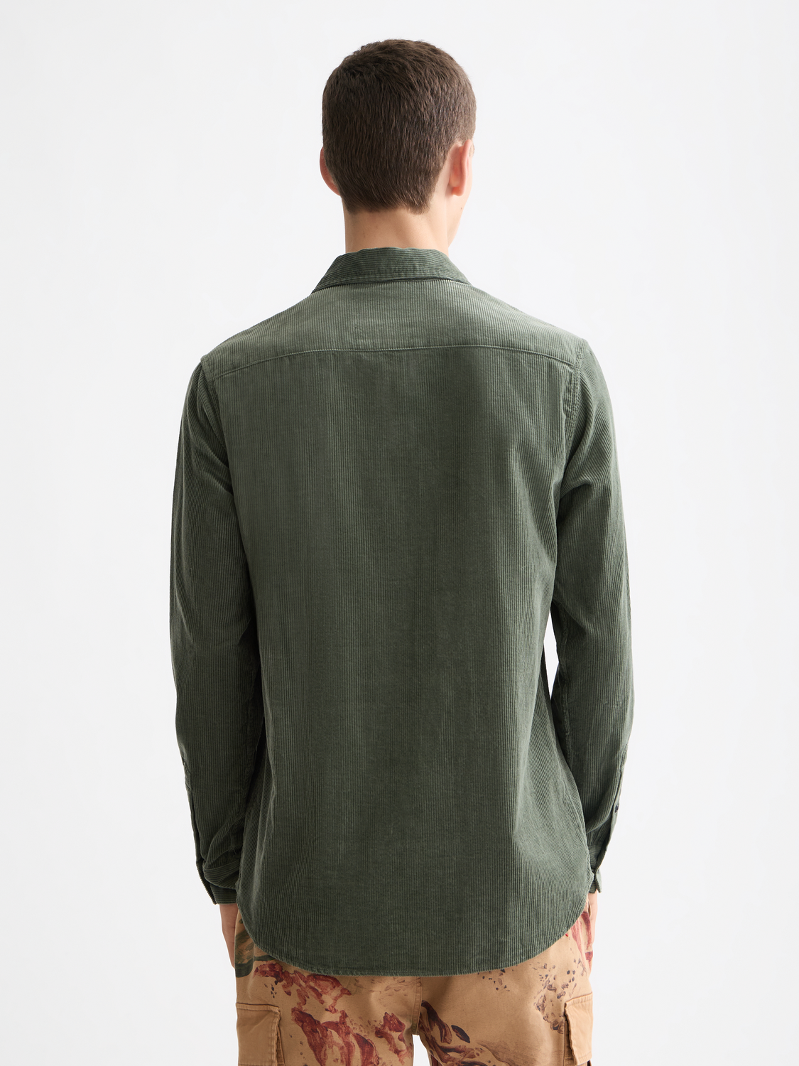 Regular corduroy shirt