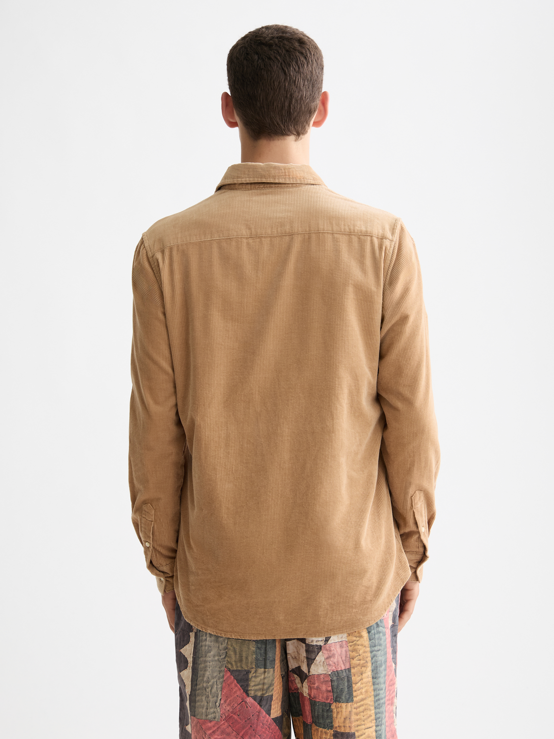 Regular corduroy shirt