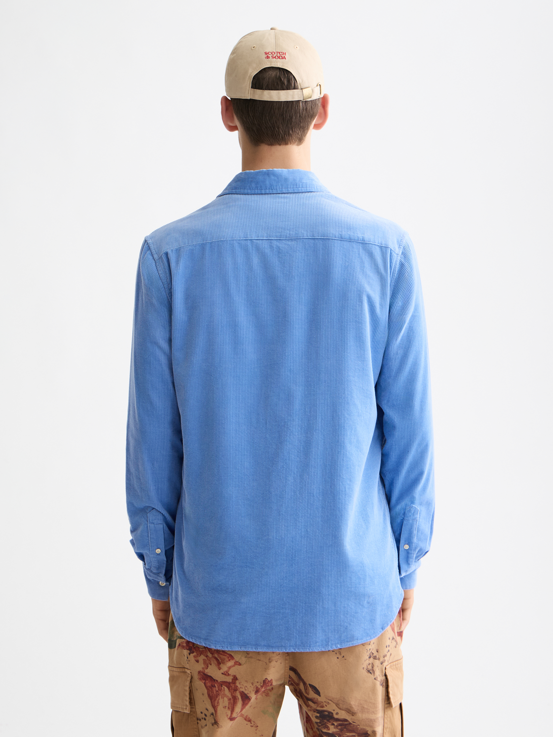 Regular corduroy shirt