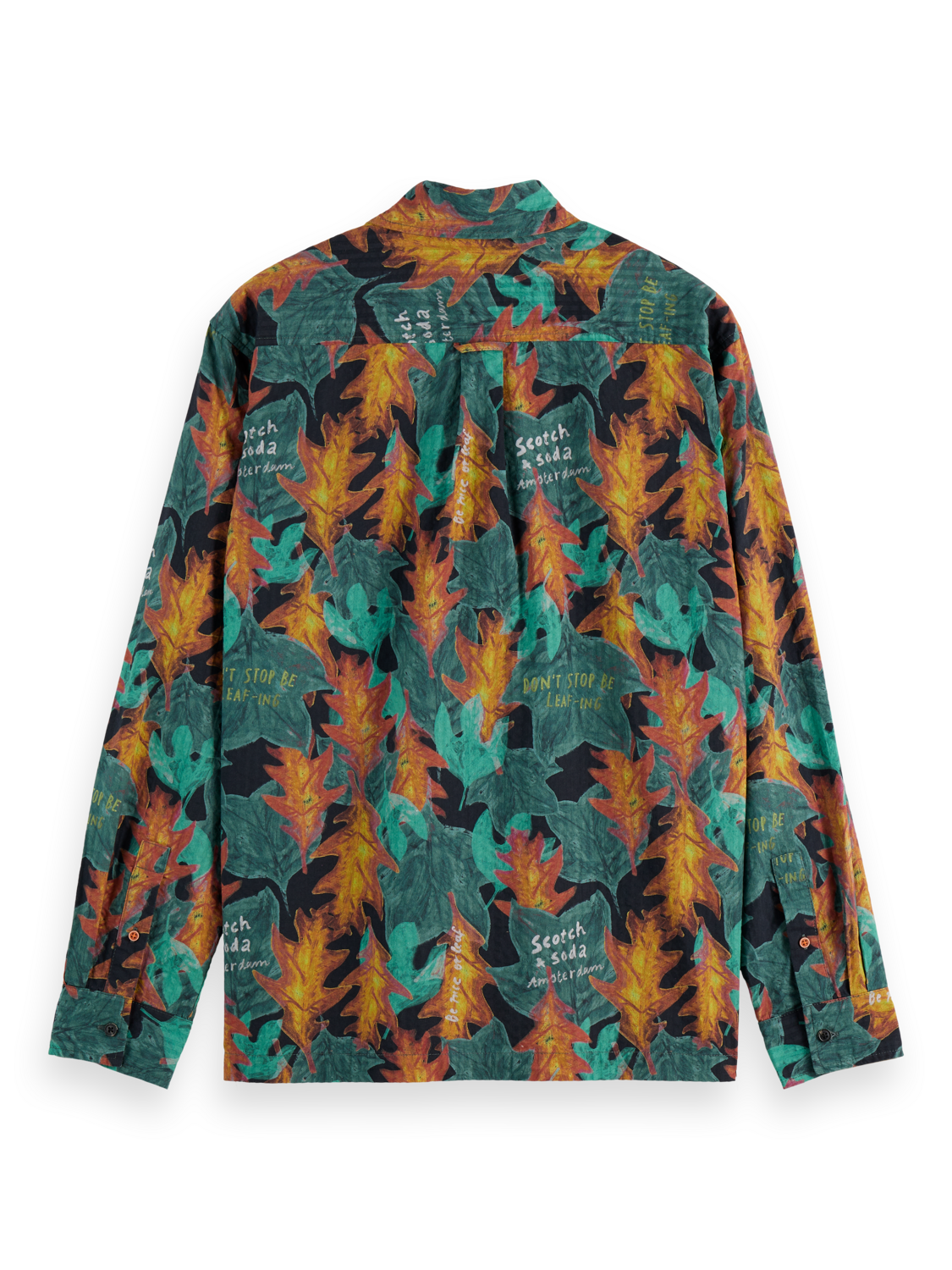 Structured printed shirt