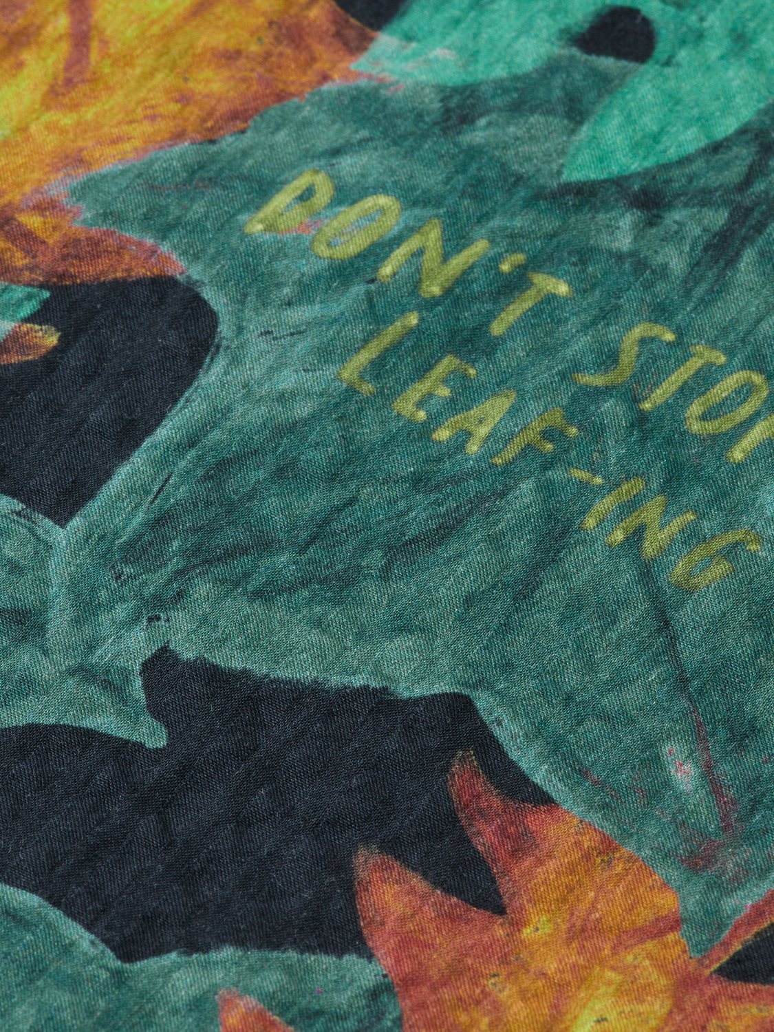 Structured printed shirt