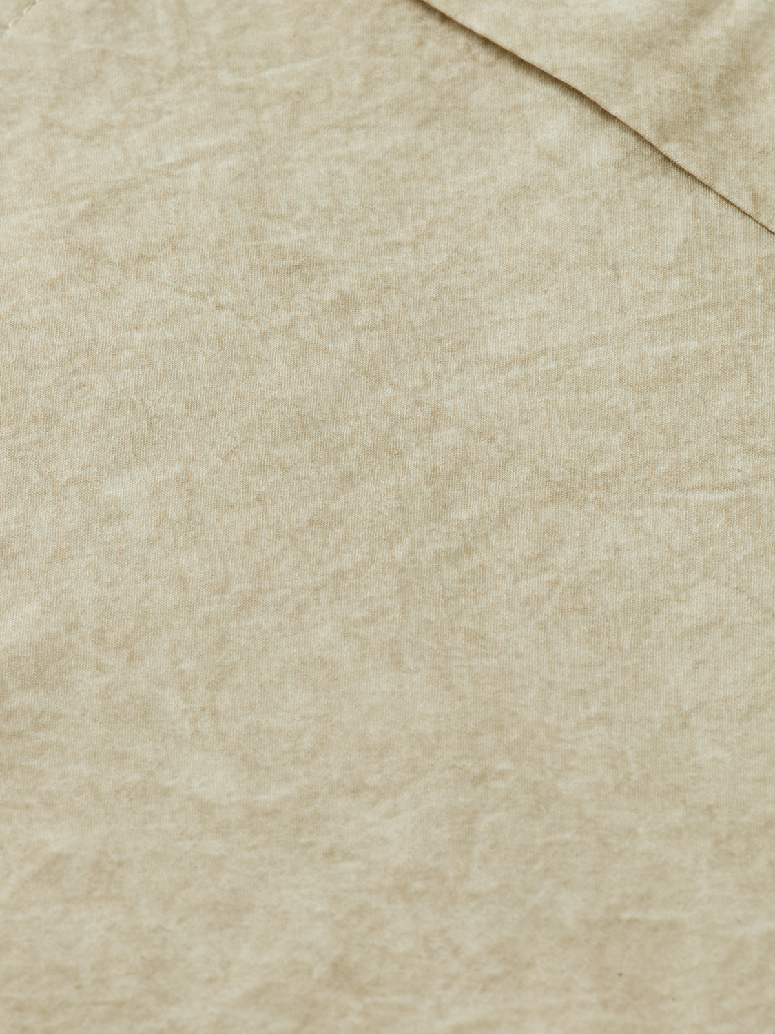 Washed layered short sleeve shirt