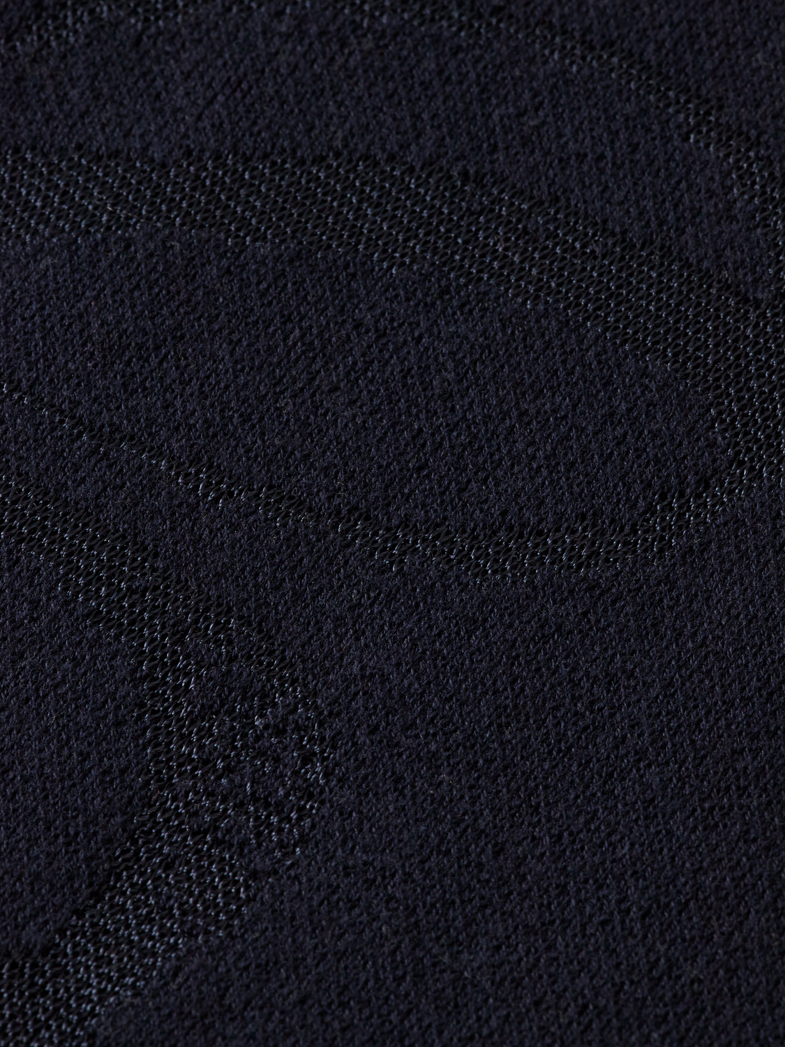 Jacquard knitted short sleeve shirt