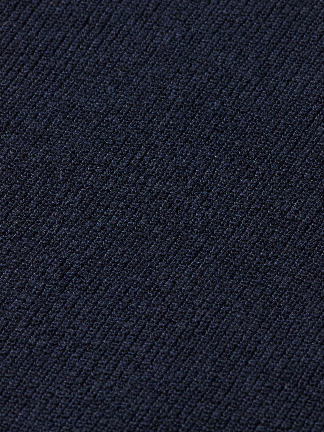 Linen blend crew neck