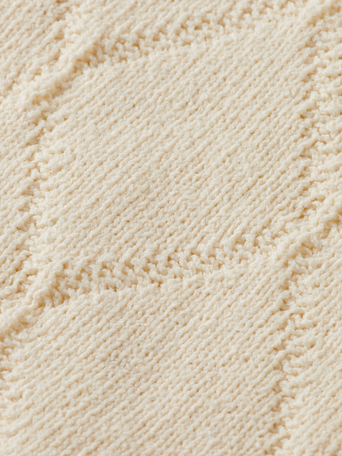 Open work long sleeve shirt